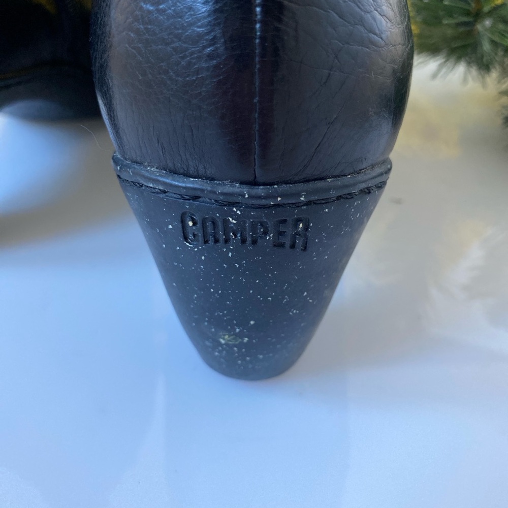Camper Dark Brown Ankle Boots - Picture 5 of 10
